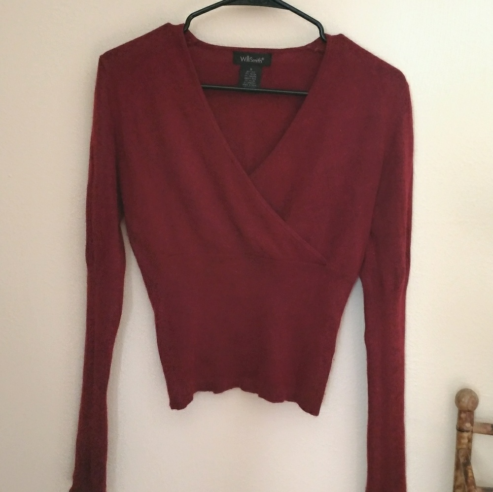Willi Smith Silk/Angora Sweater
